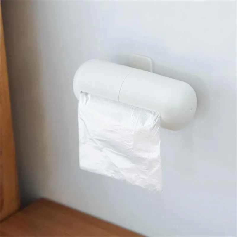Новый контейнер для мусора в форме капсулы настенные пакеты хранения органайзер