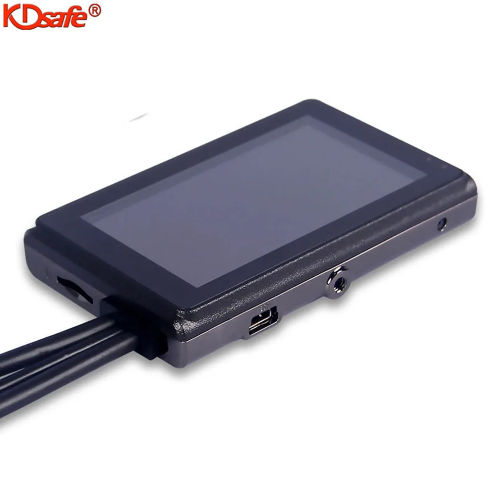 KDsafe HD Двойная камера для мотоцикла DVR моторный видеорегистратор