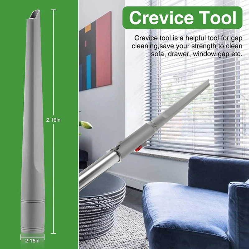 

Crevice Tool and Dust Brush Are Compatible for Shark Navigator Lift-Away Vacuum Cleaner Models NV350 NV352 NV355 NV356E