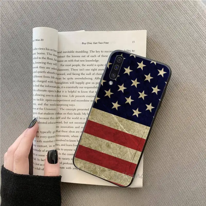 

USA flag Phone Case For Samsung galaxy S 7 8 9 10 20 edge A 6 10 20 30 50 51 70 note 10 plus