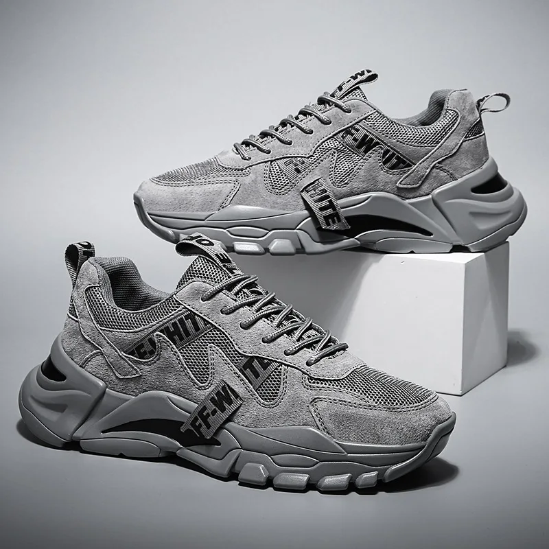2019 мужская повседневная обувь на толстой подошве мужские кроссовки трендовые