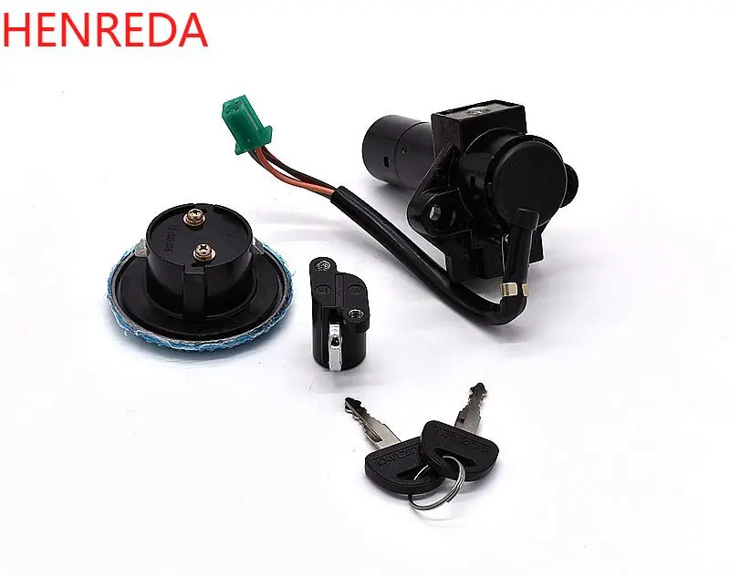 Электрозамок зажигания для скутера и мотоцикла GN250 дверной замок с топливной