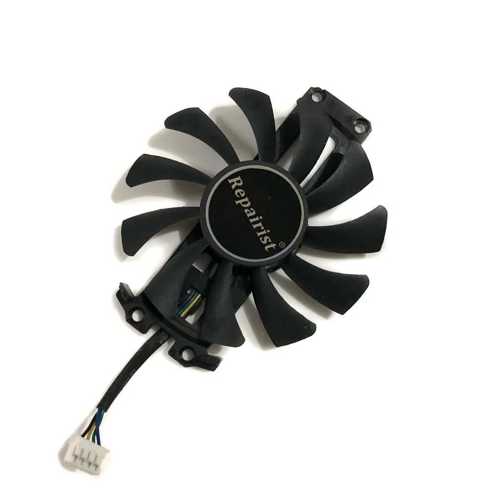 75 мм 4Pin Apistek GA81S2U 12 В 0.38A GTX 960 кулер вентилятор для ZOTAC GTX960 4G PCI-EDC Видеокарта охлаждения как замена