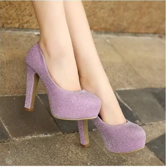 

Autumn new high heel women's pump platform suede leather shoes female ankle with thick back to women's shoes comfortable work sh