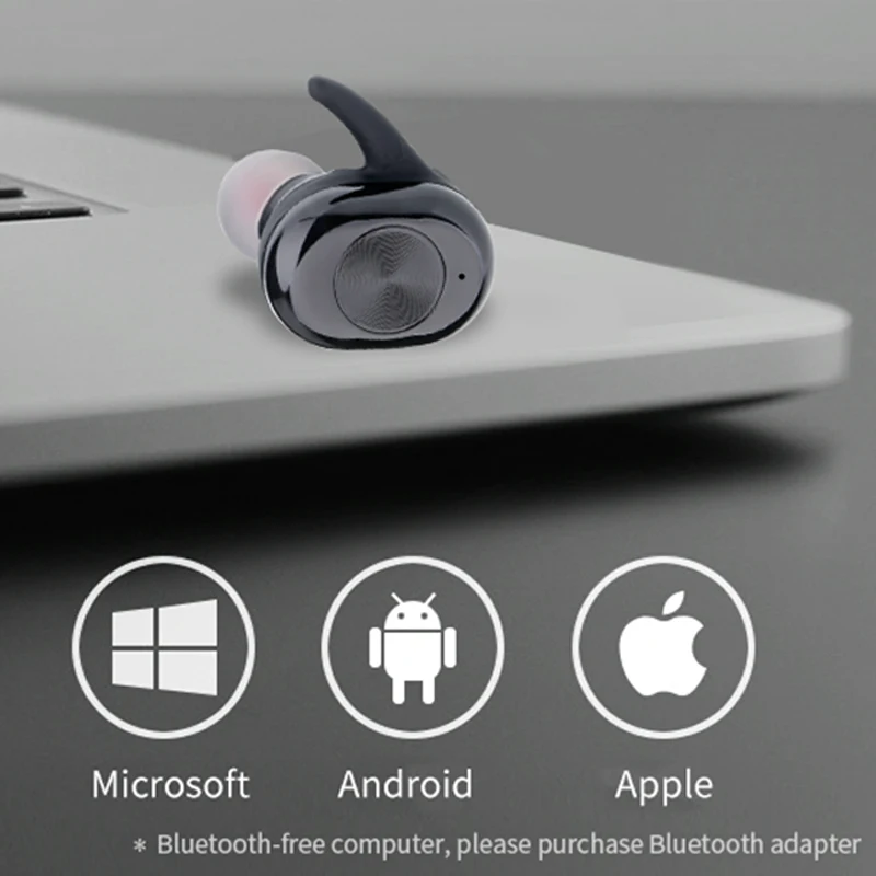 Беспроводные мини наушники TWS Bluetooth 5 0 бинауральные для Xiaomi Huawei iphone мобильные