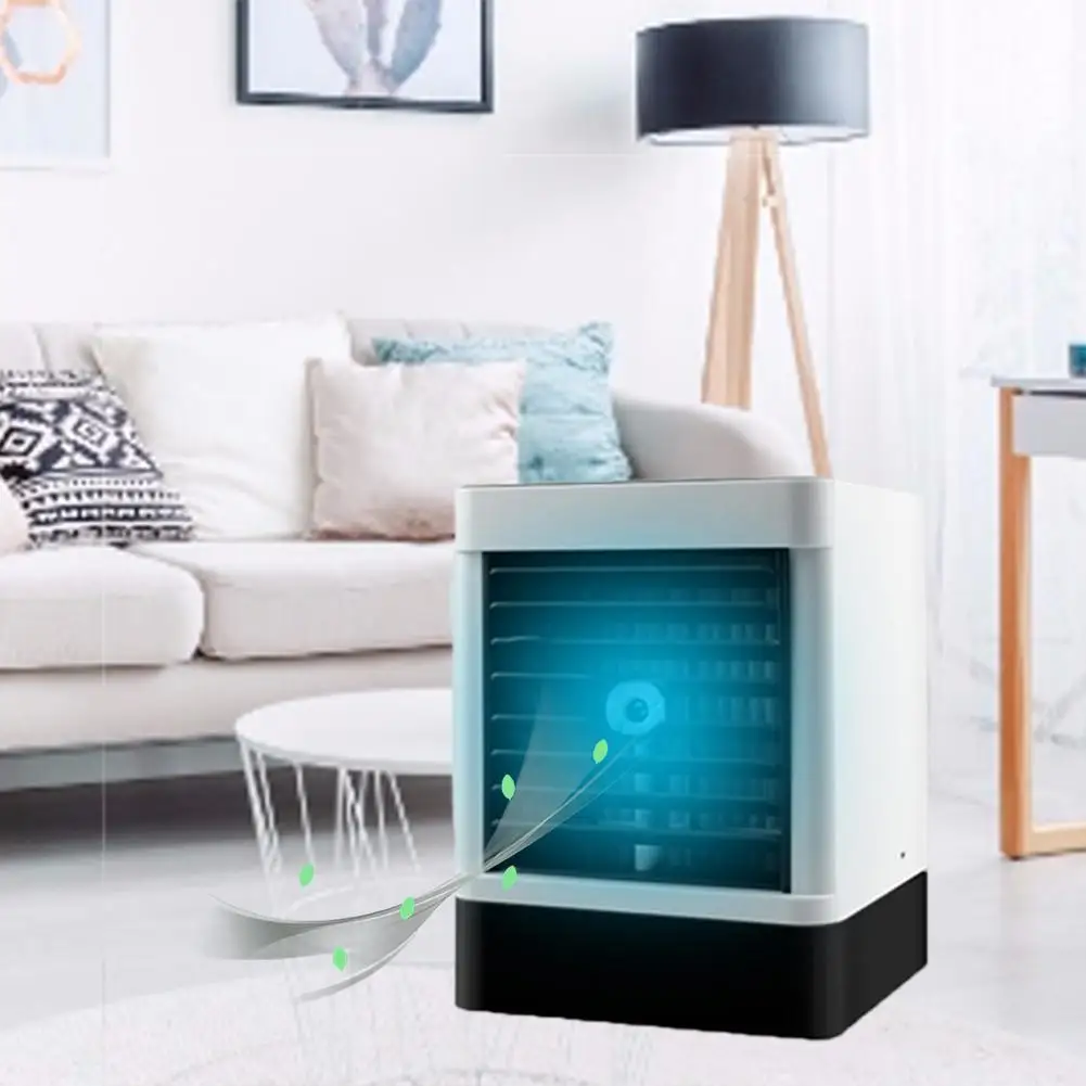 Мини вентилятор кондиционера портативный нано спрей 3 в 1 персональный