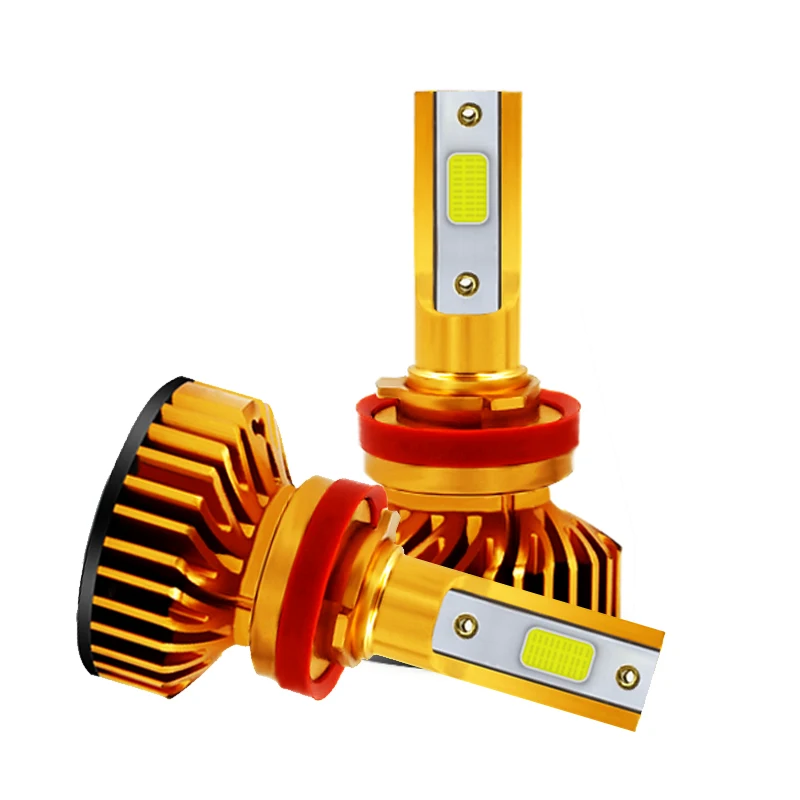 H11Bulb car H4 Led H1H119005HB3 9006H8 6000K low beam high diode fog lights daytime running 12V24V headlight LED | Автомобили и