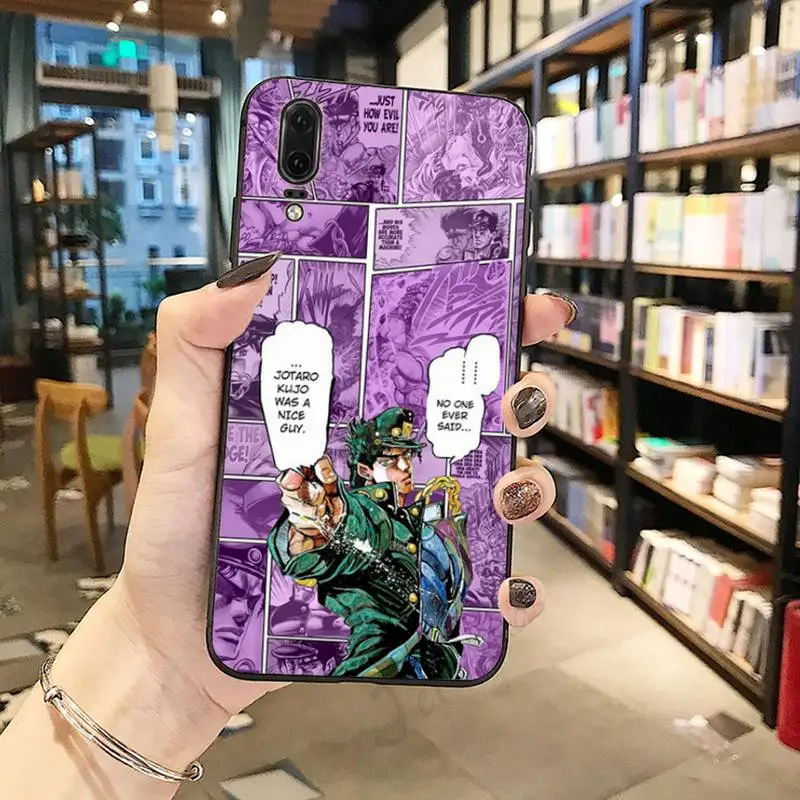 

Jojo's Bizarre Adventure Heaven Jojo luxury Phone Case coque For Huawei honor Mate P 10 20 30 40 Pro 10i 9 10 20 8 x Lite
