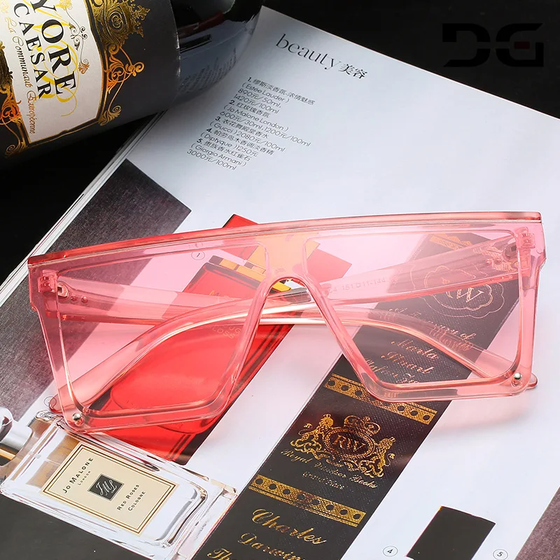 

New Black Square Sunglasses Women Big Frame Fashion Retro Mirror Sun Glasses Female Brand Vintage Lady Lunette De Soleil Femme