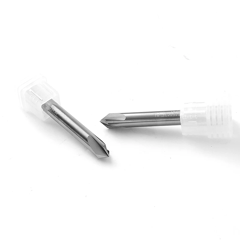 Фрезерный станок с ЧПУ для снятия фаски резак 60 90 120 градусов 3 флейты торцевая