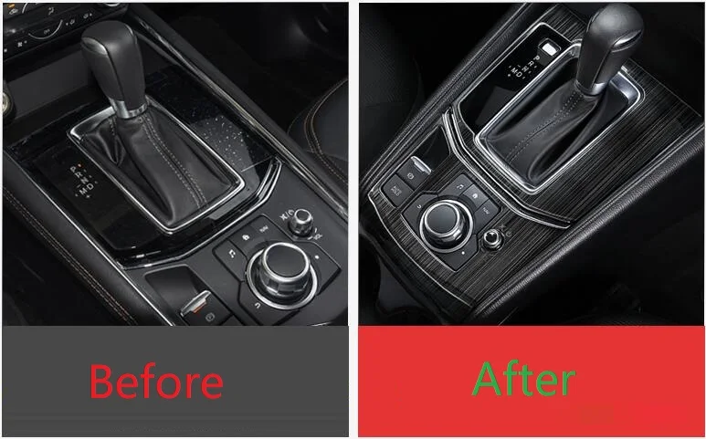 YooToBo матовый серебристый/черный украшения из нержавеющей стали автомобильные