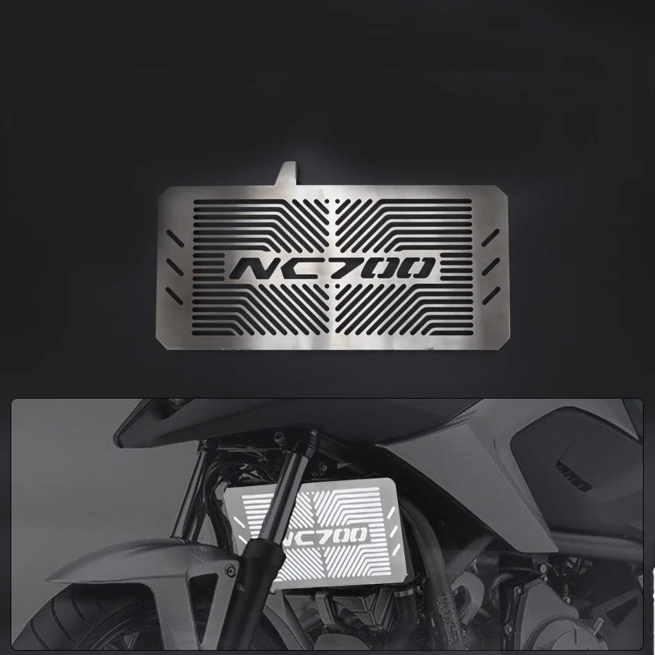 

Silver Motorcycle Accessories Radiator Guard Protector Grille Grill Cover For HONDA NC700 /S/X NC700S NC700X NC 700/700S/700X