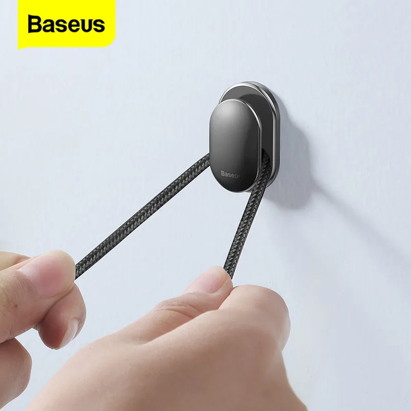 Настенный держатель для ключей Baseus 4 шт. крючок кабеля наушников кухонная вешалка