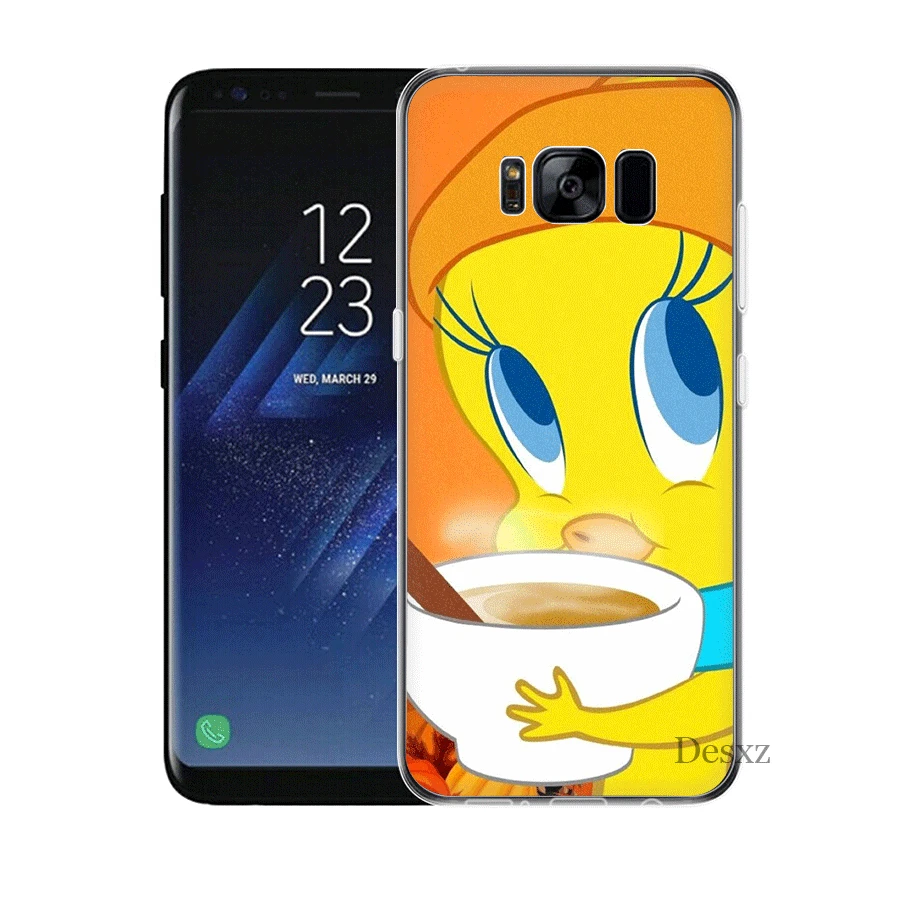 Чехол для мобильного телефона samsung Galaxy J7 J6 J5 J3 J2 J1 Prime жесткий чехол желтая птица