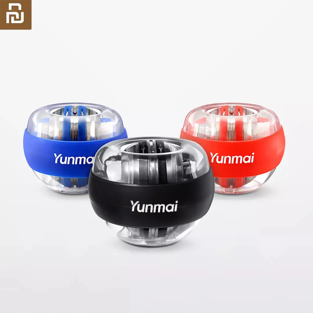 

Youpin YUNMAI LED Wrist ball Trainer Relax Gyroscope Ball High Quality Muscle Power Ball Gyro Arm Exerciser Fitness Equipments