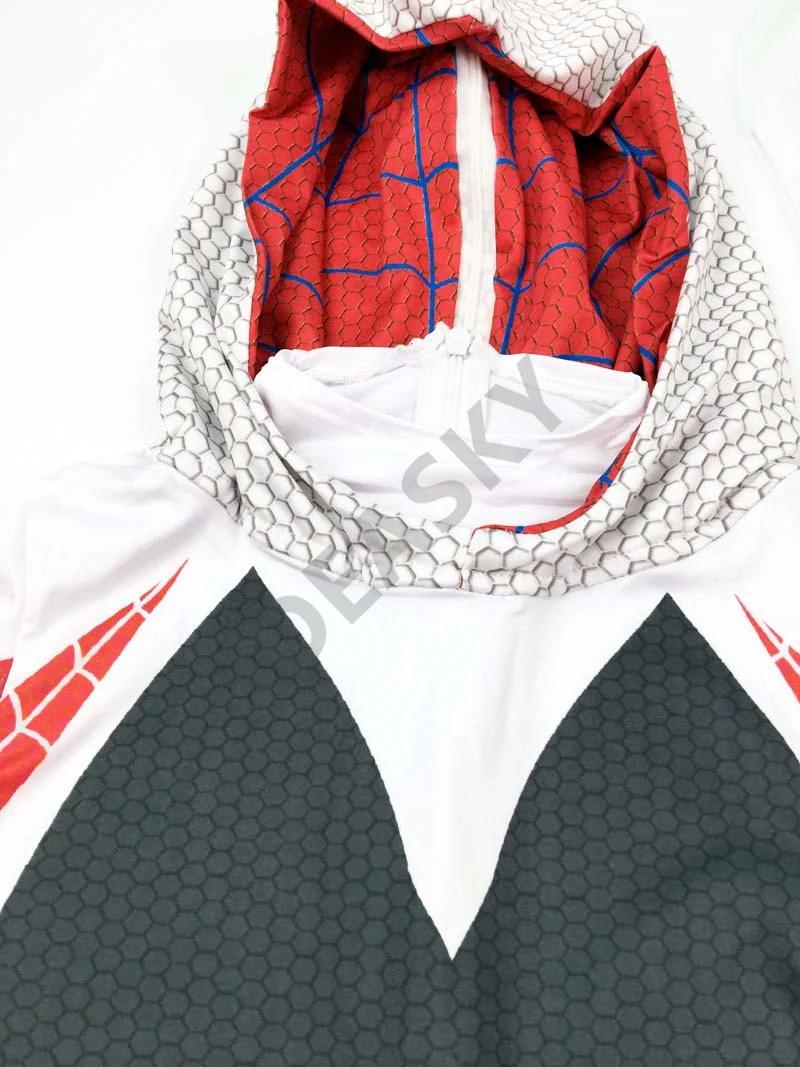 Ядовитый Человек паук карнавальный костюм Гвен Стейси комбинезон маска