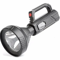 outdoor camping flashlight 10w 99000lm led light led flashlight torches spotlight usb rechargeable searchlight