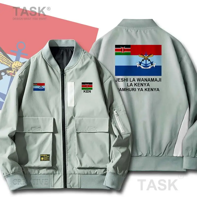 Куртка-бомбер мужская на молнии мотоциклетный пиджак в стиле милитари кенийская