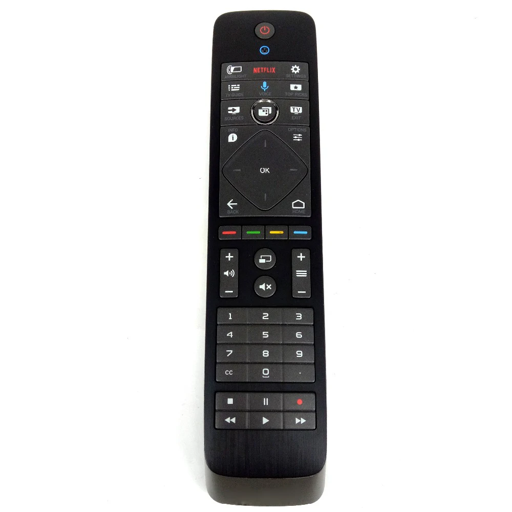 Б/у пульт дистанционного управления для PHILIPS Android 4K Ultra HD светодиодный телевизор KWR204703/01RP 3139 228 13101