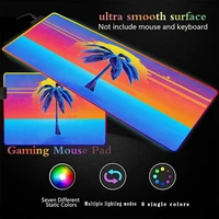 city view rgb mouse pad unique desktop pad gaming mouse pad free shipping led big mouse pad keyboard pad non slip high quality