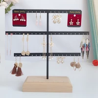 n58f earrings organizer jewelry display stand 3 tier earrings holder rack for hanging earrings earring jewelry display tree