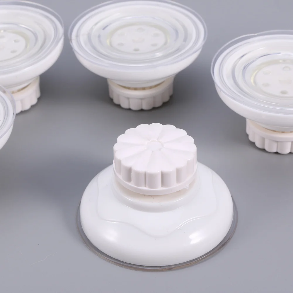 5 шт. 6 1 см ПВХ вращаться на вакуумных присосках аксессуар с винтовые для ванной