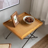 small folding table furniture modern design sofa coffee table japanese living room storage mesa auxiliar home decoration