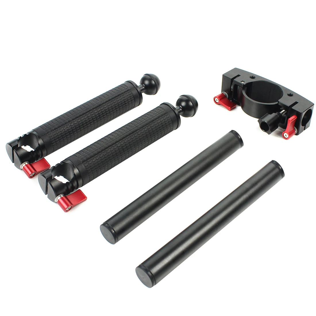 Аксессуары для Dji Ronin S металлические двойные карманные рукоятки рукоятка Zhiyun Feiyu