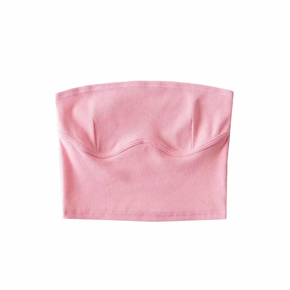 Нижнее белье топы трубы летнее женское без бретелек с эластичным поясом модный