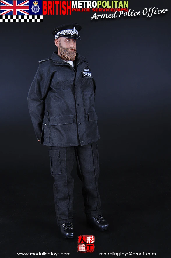 MODELING TOYS MILITARY SERIES: BRITISH METROPOLITAN POLICE SERVICE - ARMED OFFICER 1/6 Figure MMS9002 A Best Price | Игрушки и хобби