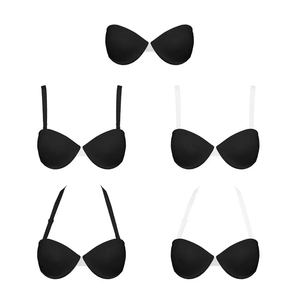 Горячая Для женщин сексуальный глубокий v-образный бюстгальтер Размеры 30 32 34 36 38 40