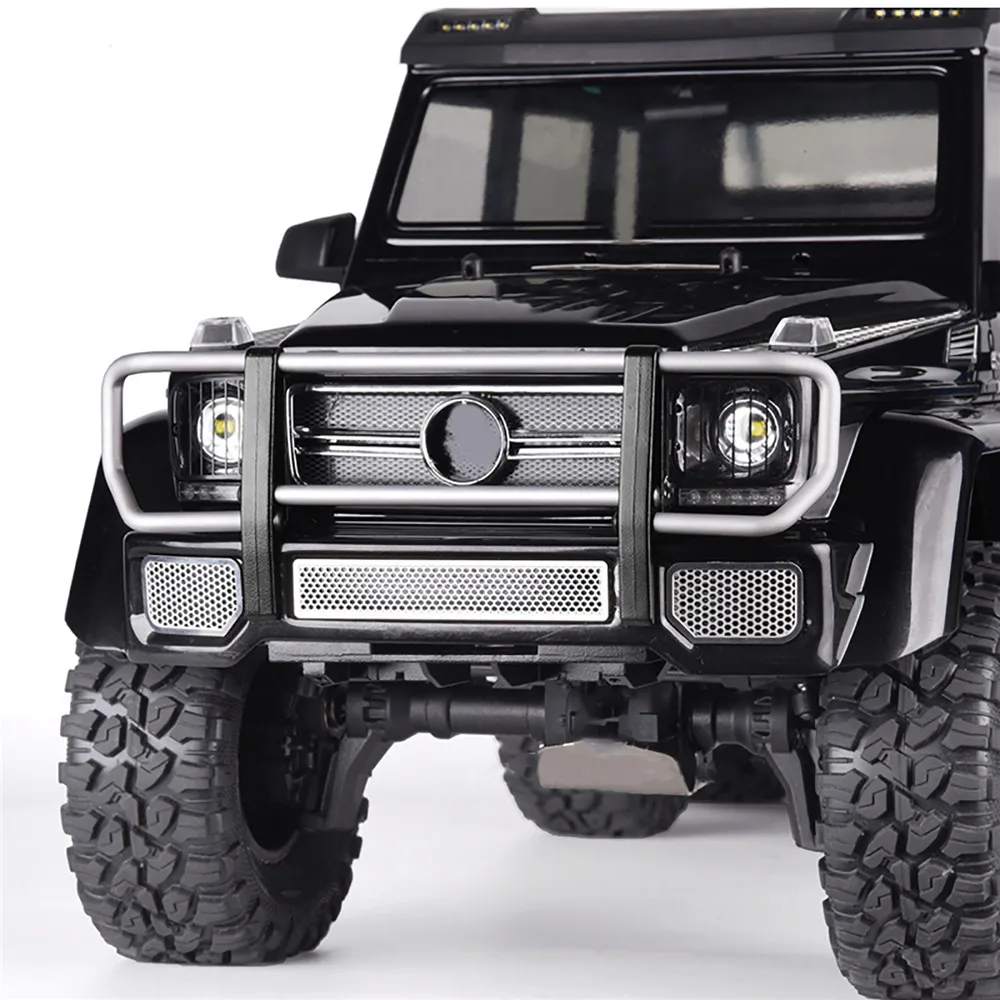 

Quick Release Metal Front Bumper Bullpen Split-type Front Bumper Die Casting Mould for TRX-4 TRX-6 Benz 4x4 6x6 Upgrade Parts
