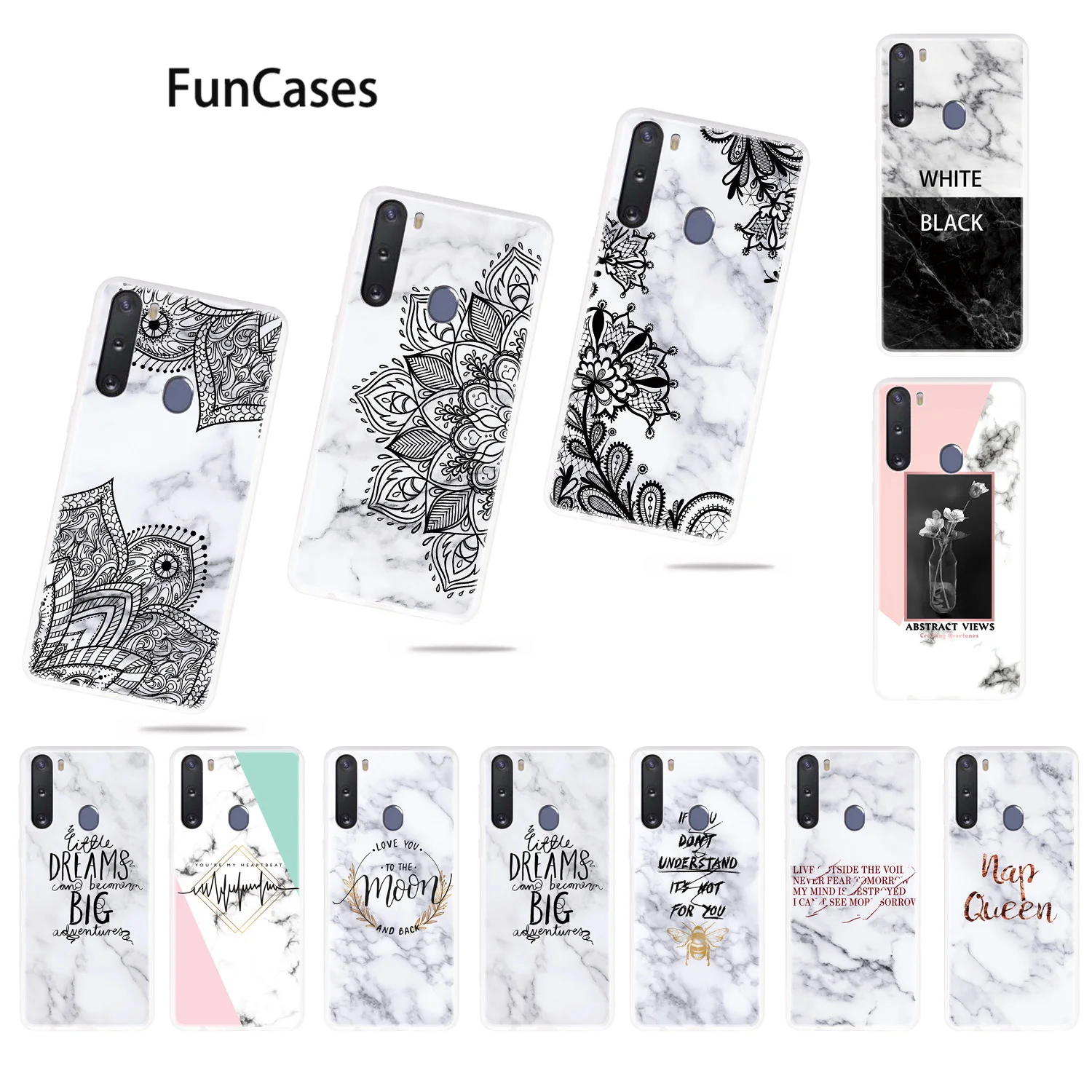 Легкие Чехлы для телефона Samsung A20E цветные чехлы телефонов Caso Galaxy чехол A21 A20 A20S