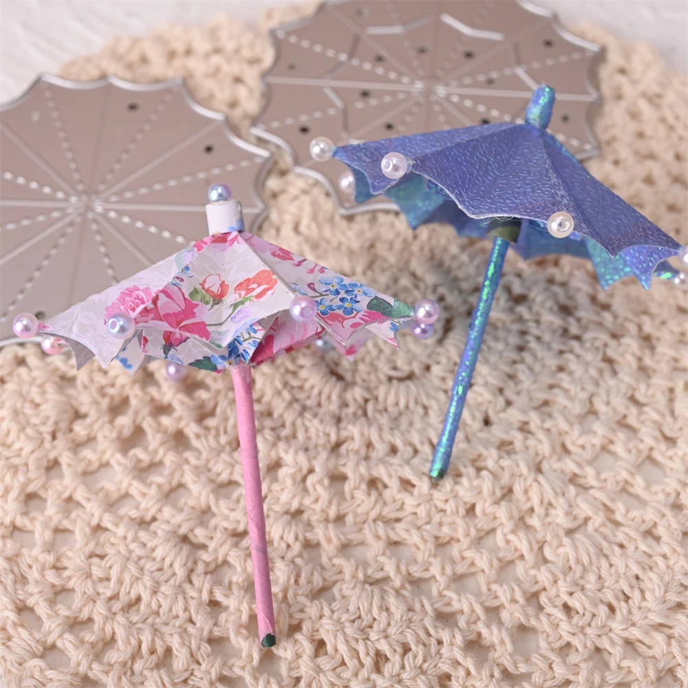 

Umbrella 3D Foldable Metal Cutting Dies Stencils For Scrapbooking Beauty Umbrella Techo Diary Note Crafts Dies Cut Knife Moulds
