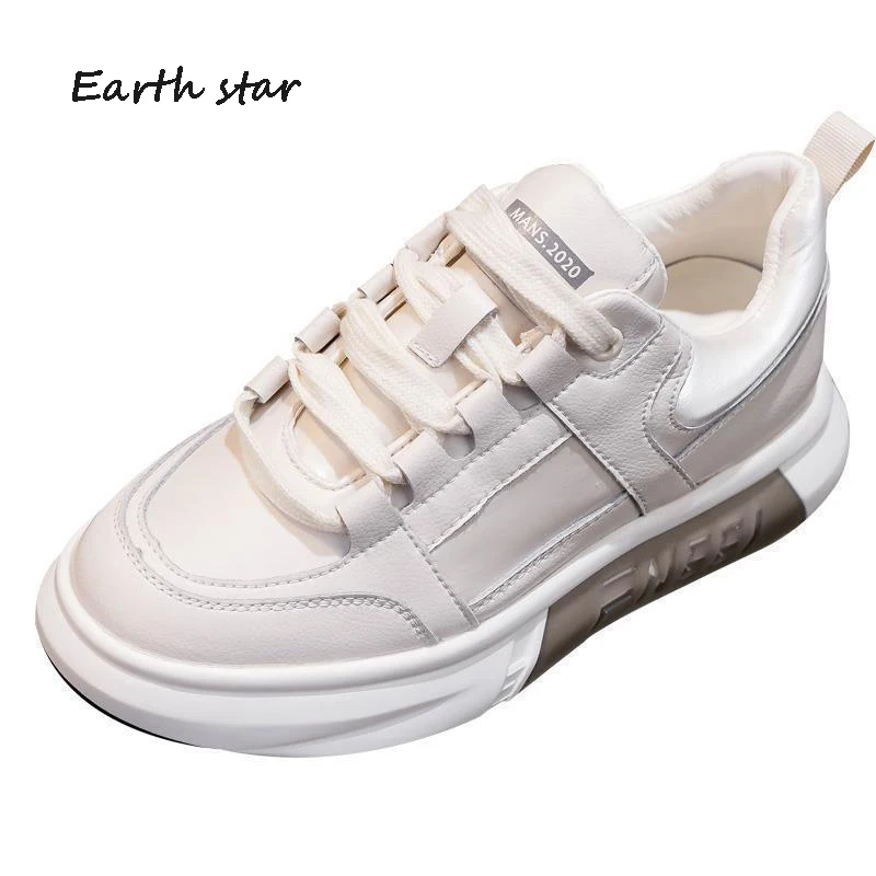 

2020 Autumn Fashion Brand Lady Casual White Shoes Women Sneakers Leisure Platform Shoes High Top Shoe Cross-tied footware Black