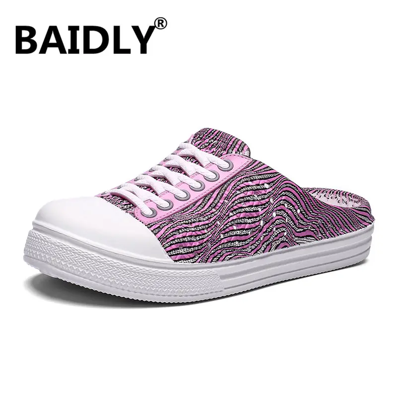 Дышащие женские пляжные туфли летние садовые сандалии открытые сабо легкие