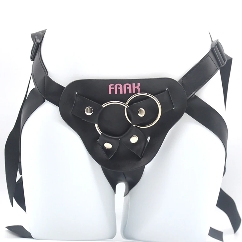 Фаллоимитатор FAAK из натуральной кожи для женщин фаллоимитатор на ремешке