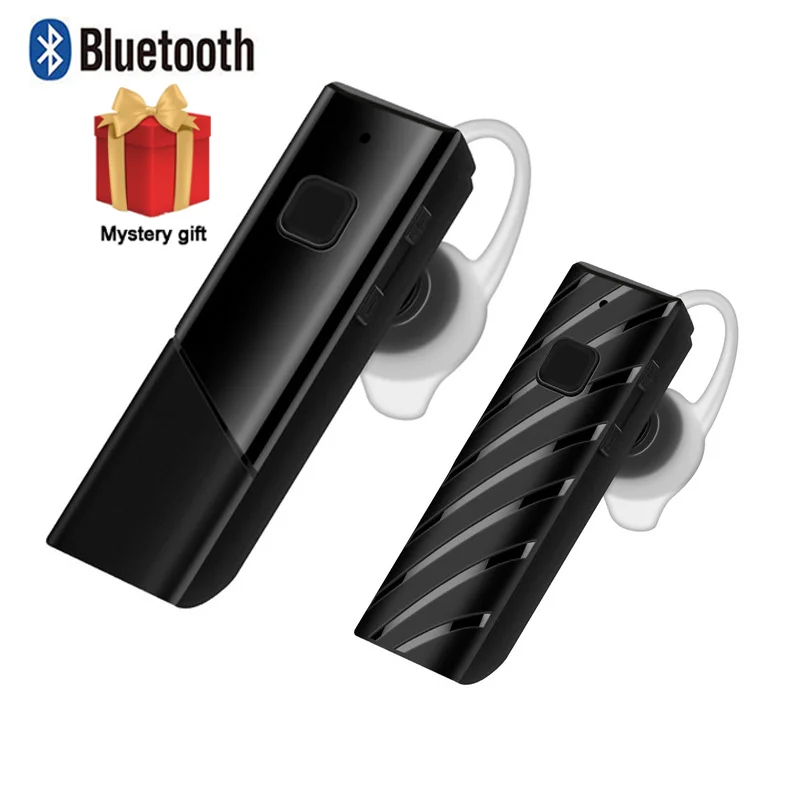 Миниатюрные беспроводные наушники вкладыши Bluetooth гарнитура для режима свободные