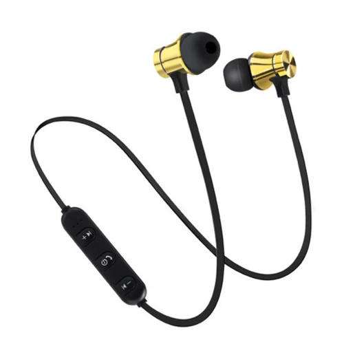Yellow Магнитные беспроводные Bluetooth наушники стерео спортивные водонепроницаемые наушники беспроводные наушники-вкладыши с микрофоном для IPhone 7 samsung - Цвет: Yellow