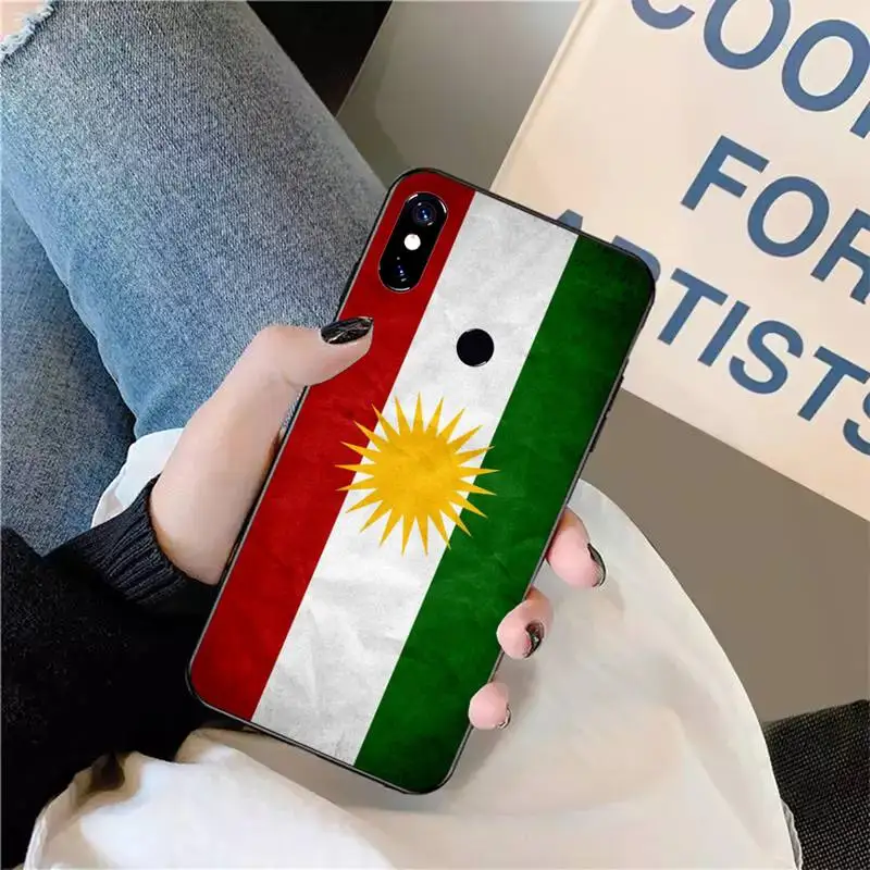 

Kurdistan Autonomous Region flag Phone Case For Xiaomi Redmi note 7 8 9 t max3 s 10 pro lite coque funda shell cover