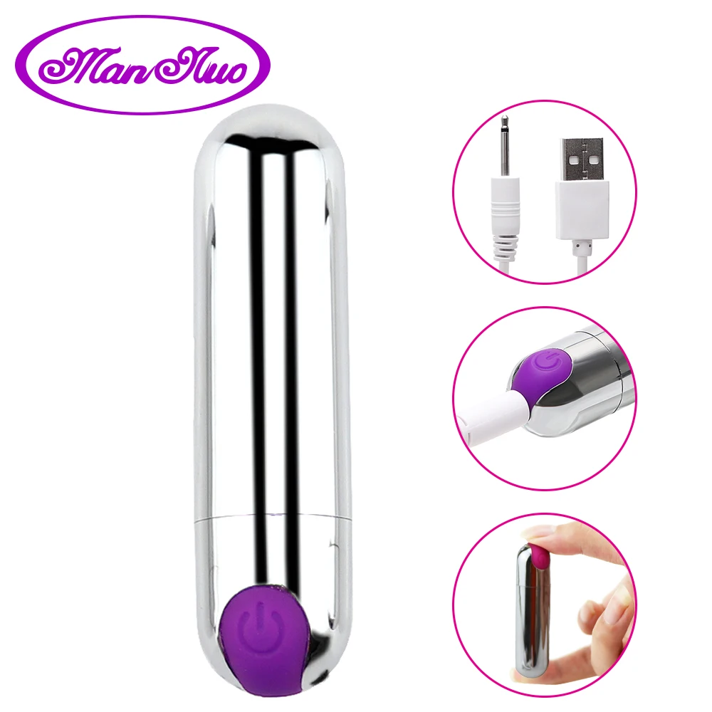 Мини вибратор в виде пули 10 скоростей секс игрушки для женщин стимулятор G Spot и