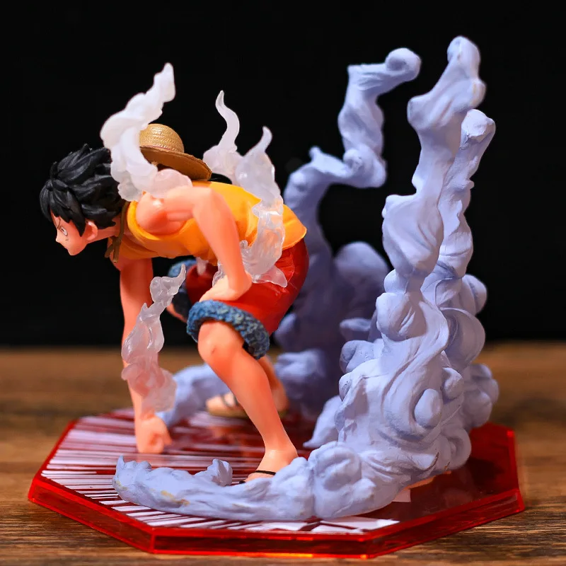 One Piece Action Figure Monkey.D.Luffy Anime Action Figure Second Gear Battle Luffy Figure PVC Model Anime Lover Collection images - 6