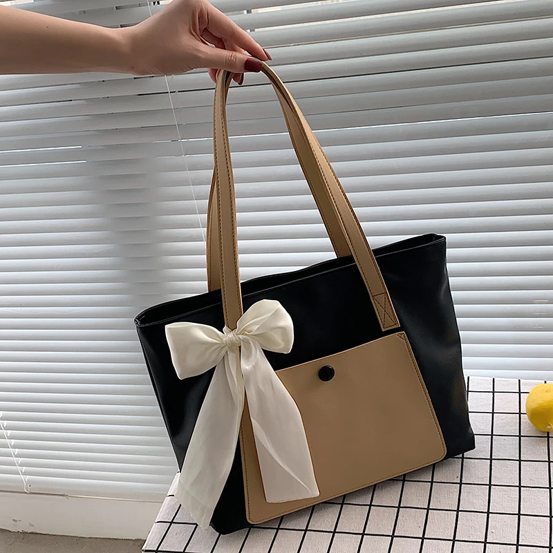 

Большая вместительная сумка на плечо, модные новые трендовые сумки, женская брендовая Фотосумка, однотонная искусственная кожа