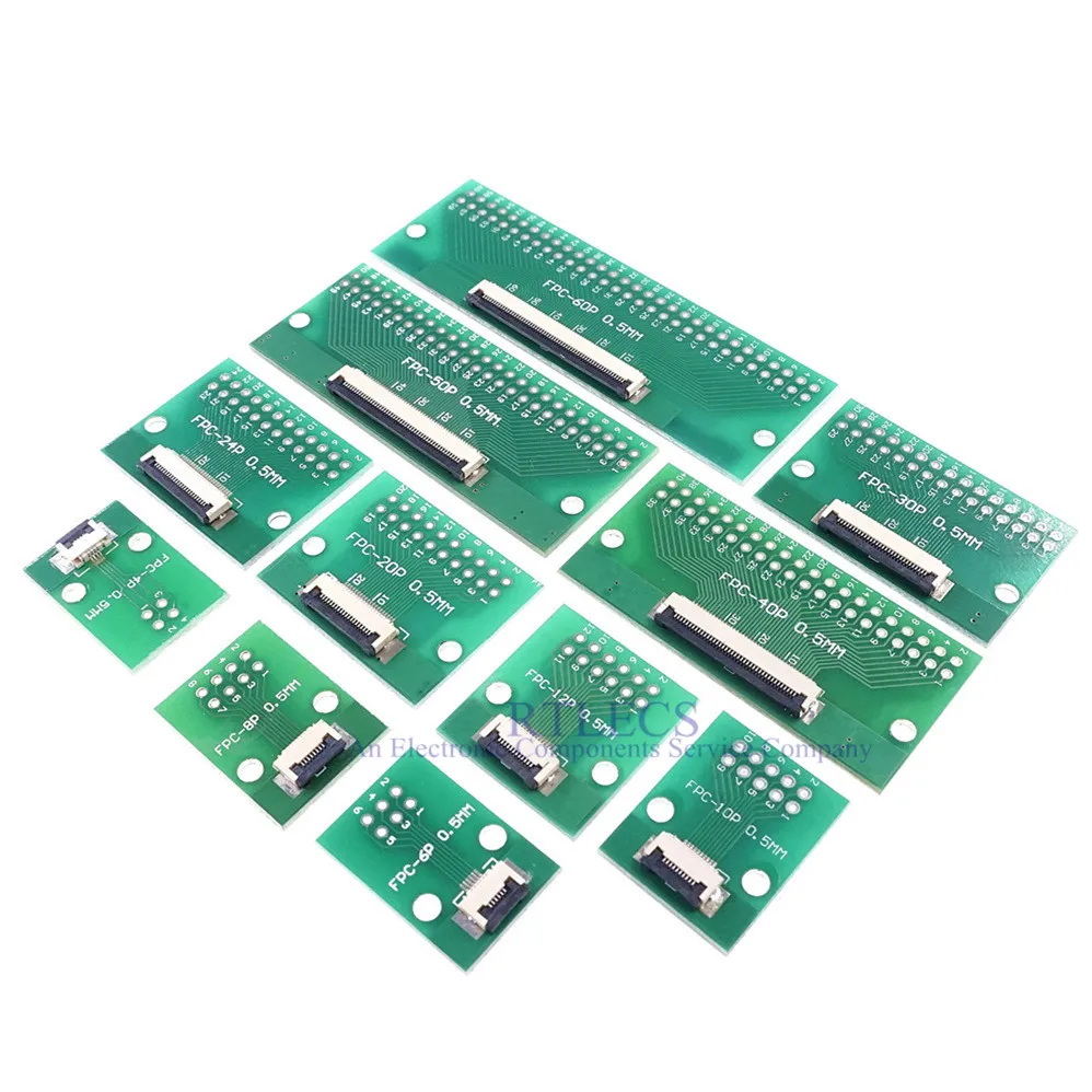 5 шт. 10P 20P 30P 40Pin 0 мм FFC/FPC DIP 2 54 шаговый Кабельный адаптер PCB SMT разъем для Dip адаптера |