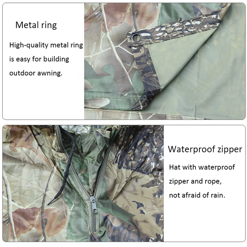 Уличные камуфляжные дождевики утолщенный многофункциональный коврик