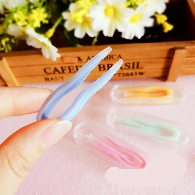 Новые милые разноцветные контактные линзы пинцет и присоска для специальных