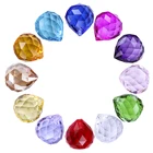 Кристаллы всех цветов, стеклянный шар для люстры, блестящая призма, светящиеся детали для продажи, 15-40 мм, 1 шт.10 шт.