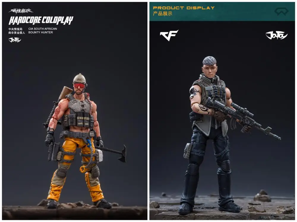 RD11801WB C 2set JOYTOY 1/18 фигурки морской корпус военный солдат фигурка модель игрушки коллекция игрушек - Цвет: RD11801WB C 2set