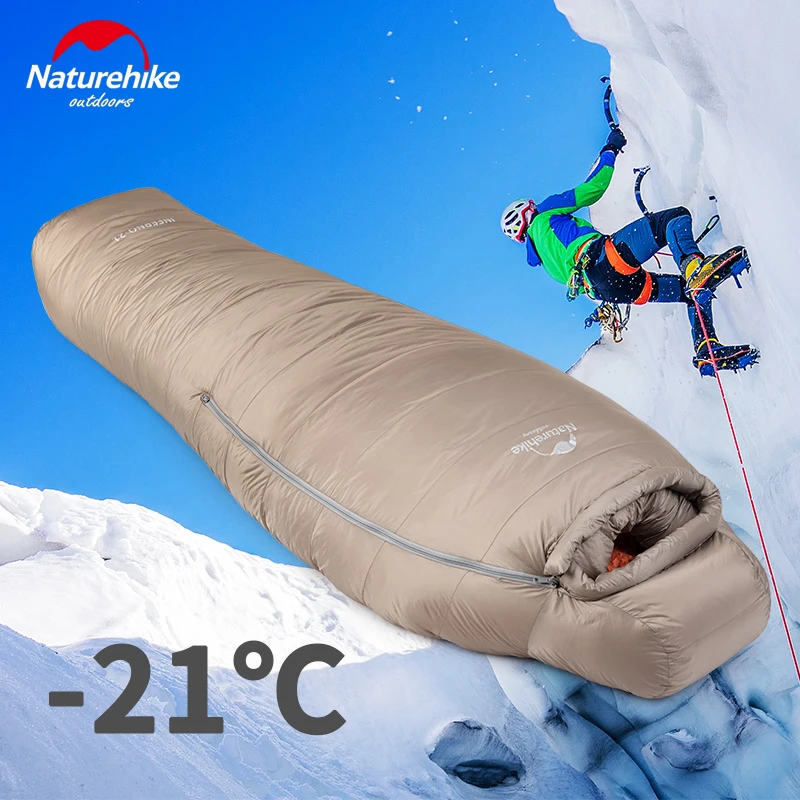 2020 Новый Naturehike 21 °C гусиный пух спальный мешок 750FP Профессиональный Открытый
