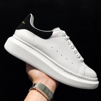 luxury high quality white shoes for men and women thick soled men sports shoes casual couple shoes